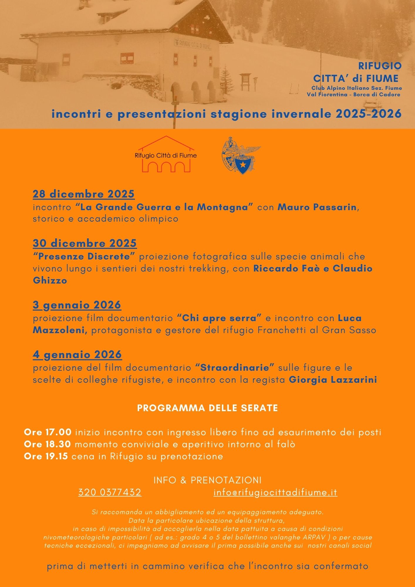 eventi inverno 2025